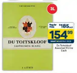 Pick n Pay Liquor Du Toitskloof Assorted offer