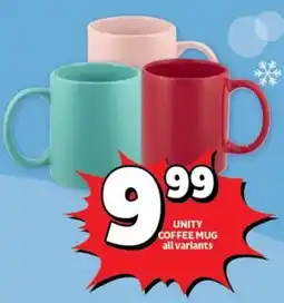 Usave Unity coffee mug offer