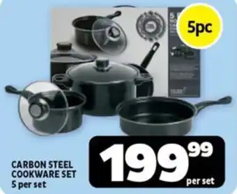 Usave Carbon steel cookware set offer