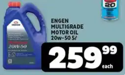 Usave Engen multigrade motor oil 20w-50 offer