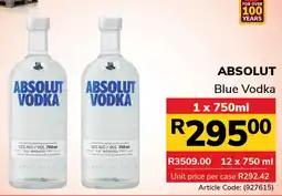 Jumbo Absolut Blue Vodka offer
