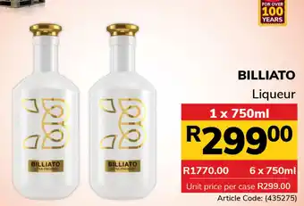 Billiato Liqueur