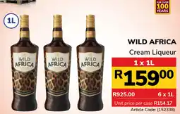 Jumbo Wild Africa Cream Liqueur offer