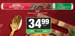 Spar SPAR Aluminium Heavy Foil Refill offer