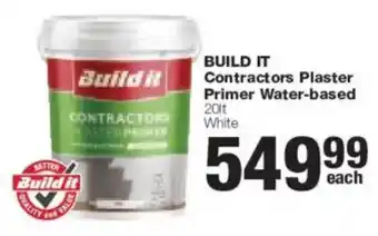 Build It Build it Contractors Plaster Primer Water-based offer