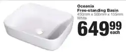 Build It Oceania Free-standing Basin offer