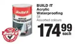 Build It Build it Acrylic Waterproofing offer