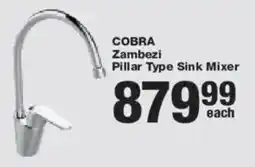 Build It Cobra Zambezi Pillar Type Sink Mixer offer