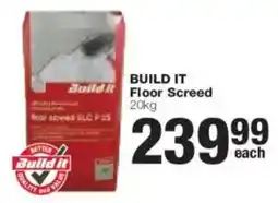 Build It Build It Floor Screed offer