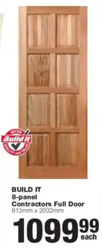 Build It Build it 8-panel Contractors Full Door offer
