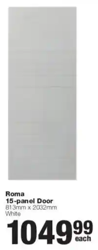 Build It Roma 15-panel Door offer