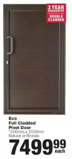Build It Eco Full Cladded Pivot Door offer