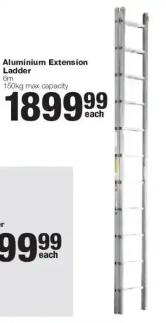 Build It Aluminium Extension Ladder offer