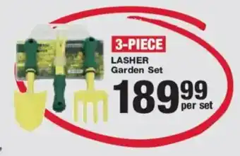Build It Lasher Garden Set offer