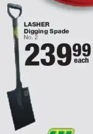 Build It Lasher Digging Spade offer