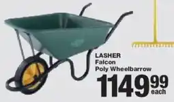 Build It Lasher Falcon Poly Wheelbarrow offer
