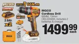 Build It Ingco Cordless Drill offer