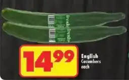 Shoprite English Cucumbers offer