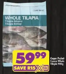 Shoprite Cape Point Frozen Whole Tilapia offer