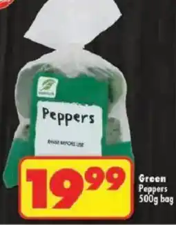 Shoprite Green Peppers offer