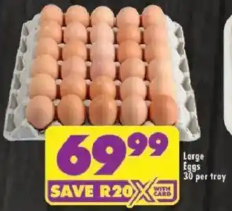 Shoprite Large Eggs offer