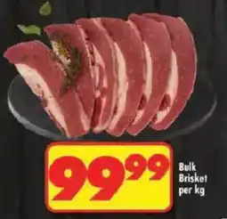 Shoprite Bulk Brisket offer