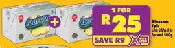 Shoprite Blossom Epic Lite 25% Fat Spread offer