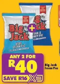 Shoprite Big Jack Frozen Pies offer