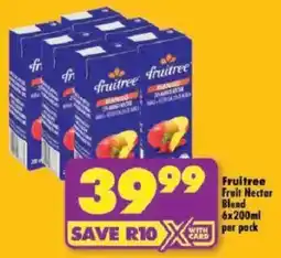 Shoprite Fruitree Fruit Nectar Blend offer