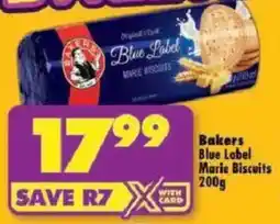 Shoprite Bakers Blue Label Marie Biscuits offer