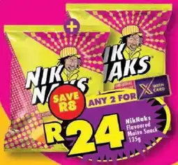 Shoprite NikNaks Flavoured Maize Snack offer