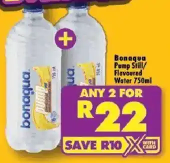 Shoprite Bonaqua Pump Still/ Flavoured Water offer