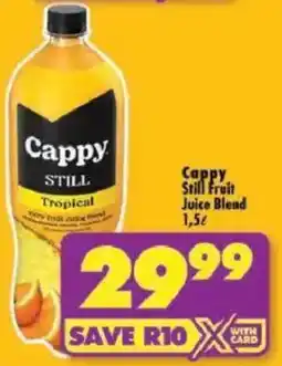 Shoprite Cappy Still Fruit Juice Blend offer