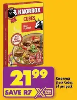 Shoprite Knorrox Stock Cubes offer