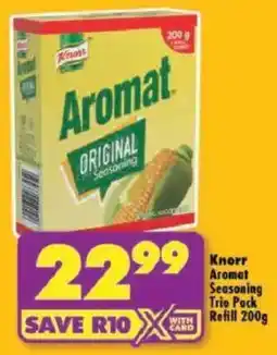 Shoprite Knorr Aromat Seasoning Trio Pack Refill offer