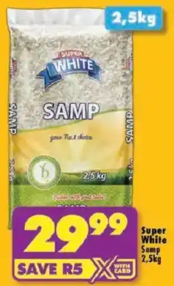 Shoprite Super White Samp offer