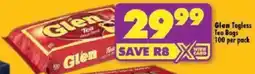Shoprite Glen Tagless Tea Bags offer