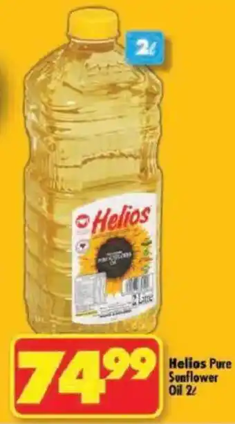 Shoprite Helios Pure Sunflower Oil offer