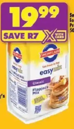 Shoprite Snowflake Easymix Pre-Mix offer
