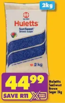 Shoprite Huletts SunSweet Brown Sugar offer