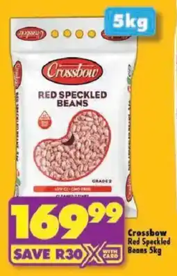 Shoprite Crossbow Red Speckled Beans offer