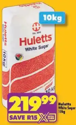 Shoprite Huletts White Sugar offer