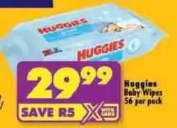 Shoprite Huggies Baby Wipes offer