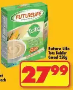 Shoprite Future Life Tots Toddler Cereal offer