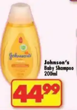Shoprite Johnson's Baby Shampoo offer