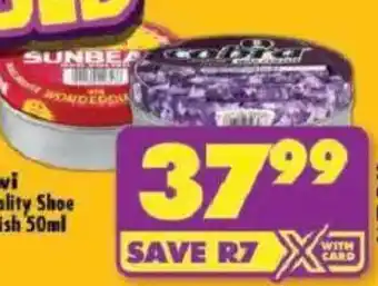 Shoprite Sunbeam/ Cobra Floor Polish offer