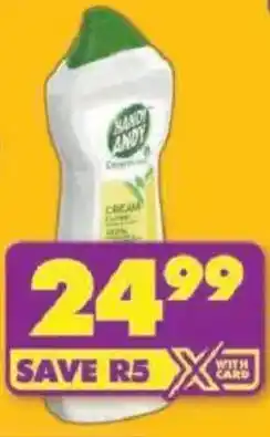 Shoprite Handy Andy Cleaning Cream offer