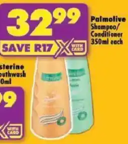 Shoprite Palmolive Shampoo/ Conditioner offer
