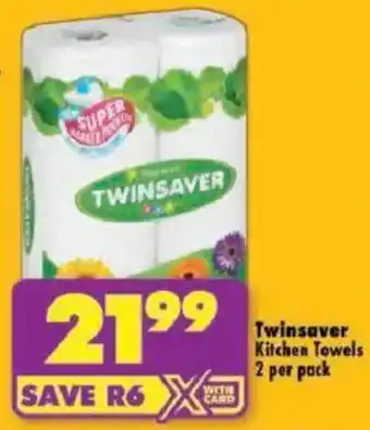 Shoprite Twinsaver Kitchen Towels offer