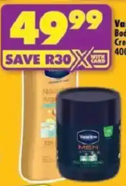 Shoprite Vaseline Body Lotion/ Cream offer